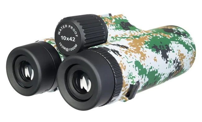 Бинокль Levenhuk Camo Dots 10x42 с сеткой Бинокль Levenhuk Camo Dots 10x42 с сеткой