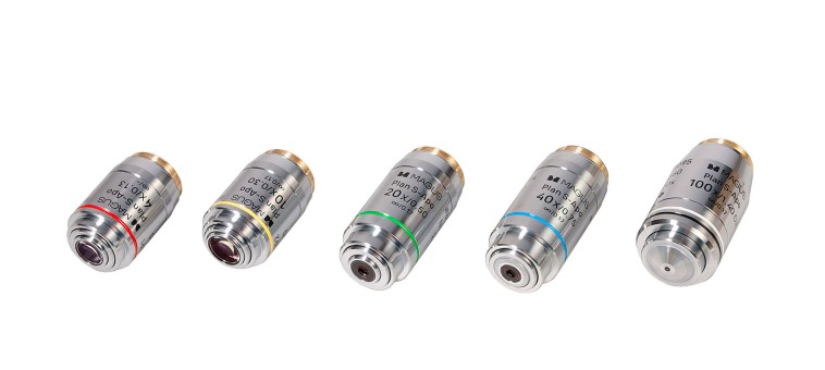 Набор объективов люминесцентных MAGUS FL S-APO60 PlanF S-Apo 4х/10х/20х/40х/100х ми∞/0,17 H60 мм