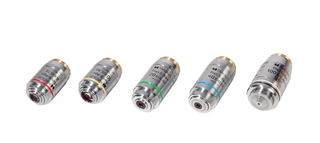 Набор объективов люминесцентных MAGUS FL S-APO60 PlanF S-Apo 4х/10х/20х/40х/100х ми∞/0,17 H60 мм Набор объективов люминесцентных MAGUS FL S-APO60 PlanF S-Apo 4х/10х/20х/40х/100х ми∞/0,17 H60 мм
