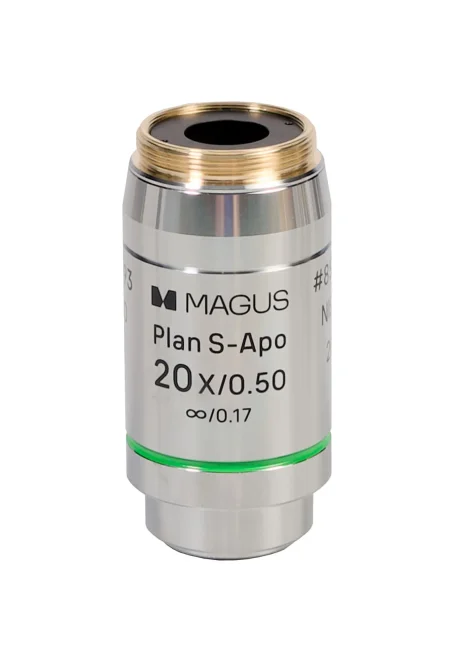 Набор объективов люминесцентных MAGUS FL S-APO60 PlanF S-Apo 4х/10х/20х/40х/100х ми∞/0,17 H60 мм Набор объективов люминесцентных MAGUS FL S-APO60 PlanF S-Apo 4х/10х/20х/40х/100х ми∞/0,17 H60 мм