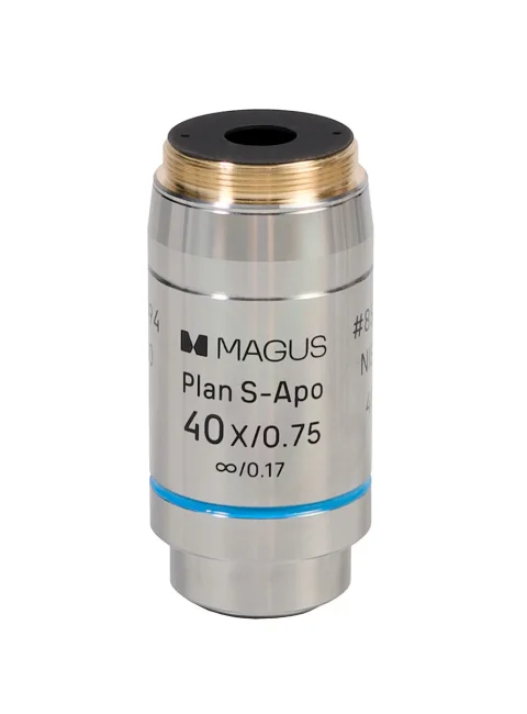 Набор объективов люминесцентных MAGUS FL S-APO60 PlanF S-Apo 4х/10х/20х/40х/100х ми∞/0,17 H60 мм Набор объективов люминесцентных MAGUS FL S-APO60 PlanF S-Apo 4х/10х/20х/40х/100х ми∞/0,17 H60 мм