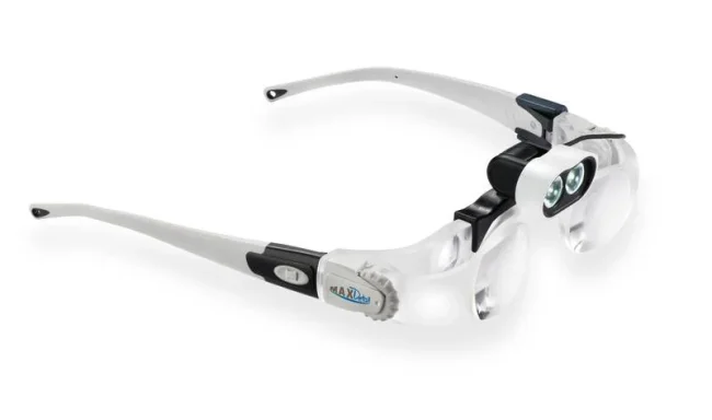Очки-лупа Eschenbach maxDETAIL LED, 2.0х