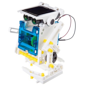 Французские опыты Науки с Буки Bondibon, Солнечный робот 14 в 1