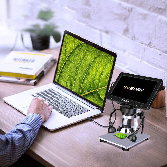 Цифровой микроскоп SVBONY с LCD-дисплеем SV604