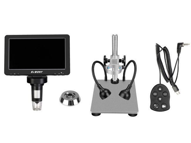 Цифровой микроскоп SVBONY с LCD-дисплеем SV604