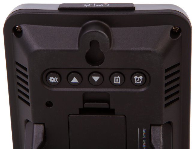 Гигрометр с часами Bresser MyClimate, черный