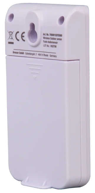 Гигрометр с часами Bresser MyClimate, черный