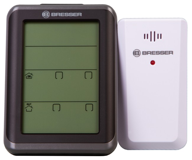 Гигрометр с часами Bresser MyClimate, черный