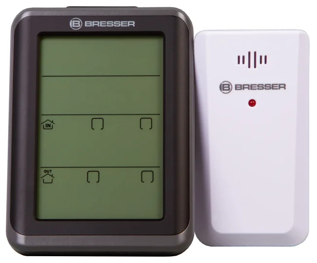 Гигрометр с часами Bresser MyClimate, черный