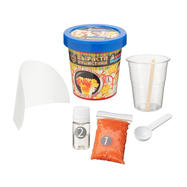 Вырасти огненного пушистика, опыт в ведерке Лучшие Эксперименты