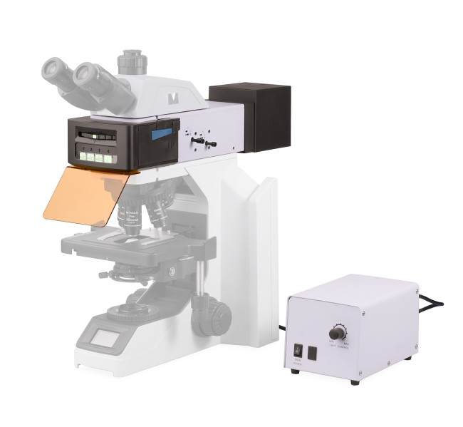 Насадка эпи-люминесцентная MAGUS Epi-FL04 LED, блоки люминесцентных фильтров FITC/TRITC/DAPI Насадка эпи-люминесцентная MAGUS Epi-FL04 LED, блоки люминесцентных фильтров FITC/TRITC/DAPI