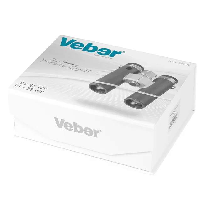 Бинокль Veber Silver Line II 10x32WP