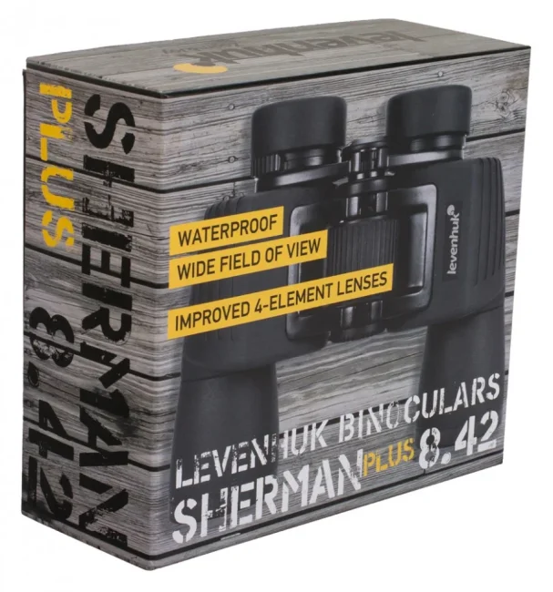 Бинокль Levenhuk Sherman PLUS 8x42 Бинокль Levenhuk Sherman PLUS 8x42