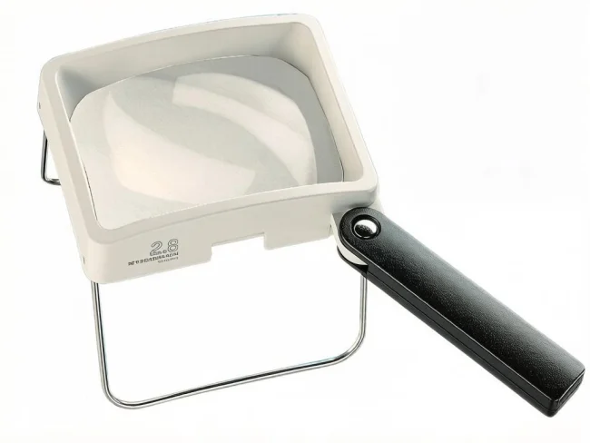 Лупа асферическая Eschenbach combiLPUS, 100х75 мм, 2.8х
