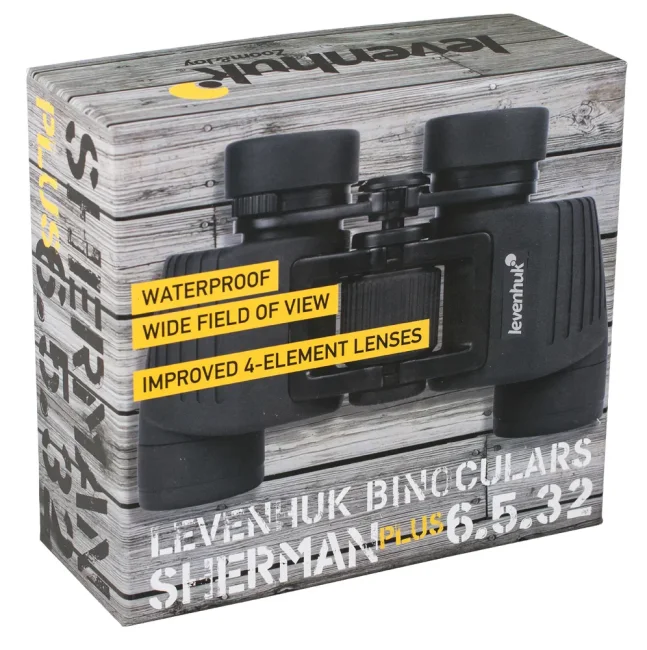 Бинокль Levenhuk Sherman PLUS 6,5x32 Бинокль Levenhuk Sherman PLUS 6,5x32