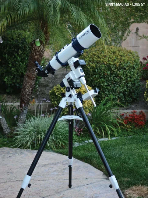 Телескоп Meade LX85 5" f/6 ахроматический рефрактор Телескоп Meade LX85 5" f/6 ахроматический рефрактор