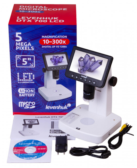 Микроскоп цифровой Levenhuk DTX 700 LCD Микроскоп цифровой Levenhuk DTX 700 LCD