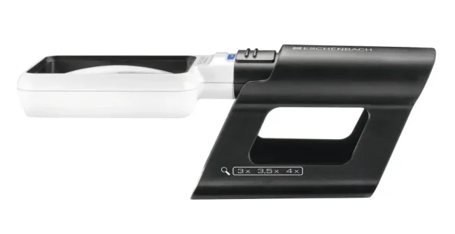 Лупа асферическая Eschenbach mobilux LED, 75х50 мм, 4.0х