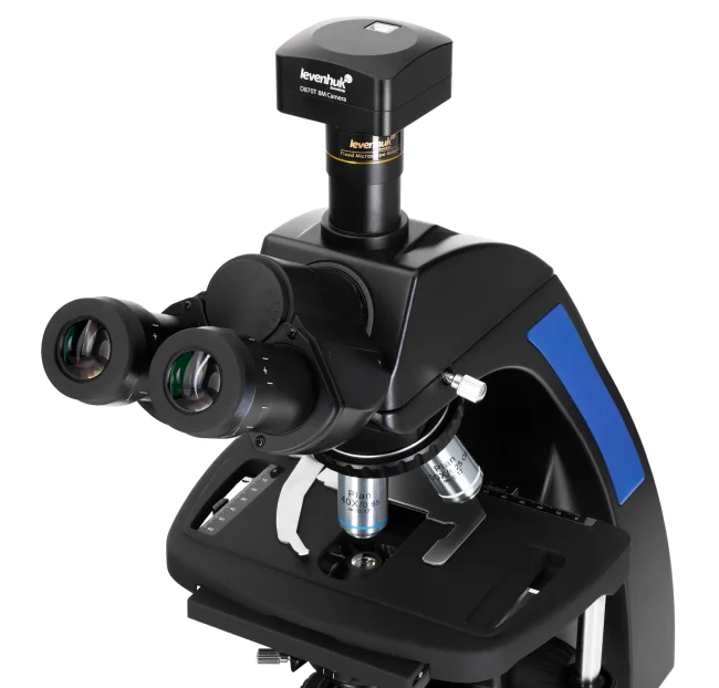 Микроскоп цифровой Levenhuk D870T, 8 Мпикс, тринокулярный Микроскоп цифровой Levenhuk D870T, 8 Мпикс, тринокулярный