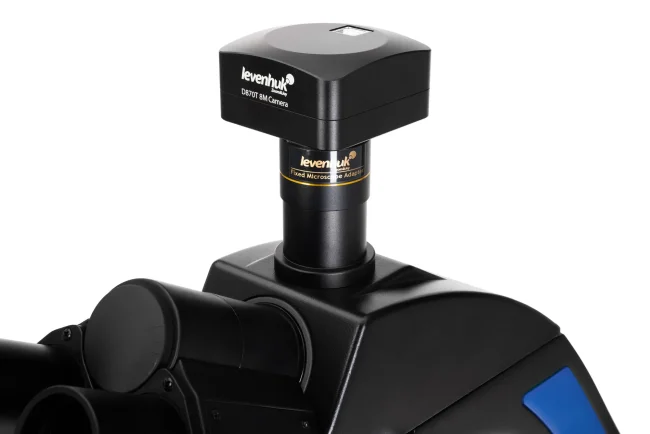 Микроскоп цифровой Levenhuk D870T, 8 Мпикс, тринокулярный Микроскоп цифровой Levenhuk D870T, 8 Мпикс, тринокулярный