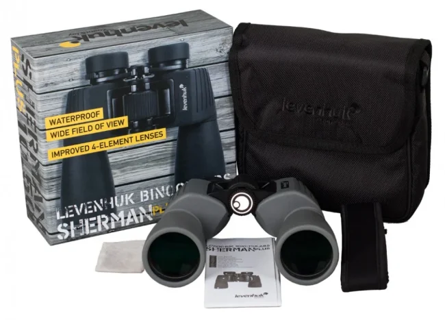 Бинокль Levenhuk Sherman PLUS 10x50 Бинокль Levenhuk Sherman PLUS 10x50