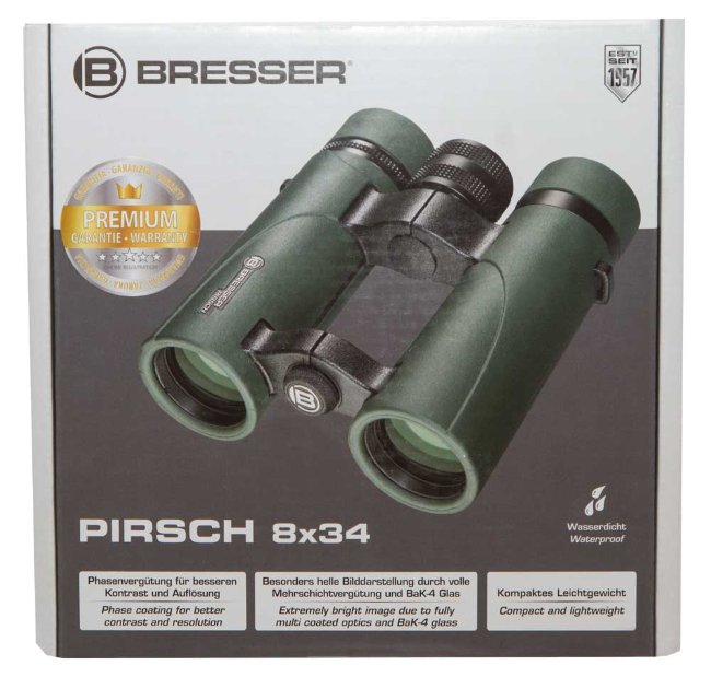 Бинокль Bresser Pirsch 8x34
