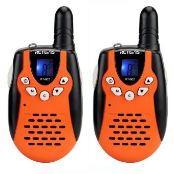 Рация Retevis Walkie-Talkie RT602 пара (оранжево-черная)