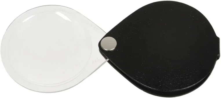 Лупа карманная Eschenbach classic, 60 мм, 3.5х, чёрная