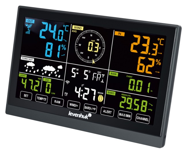 Метеостанция Levenhuk Wezzer PLUS LP150 Метеостанция Levenhuk Wezzer PLUS LP150