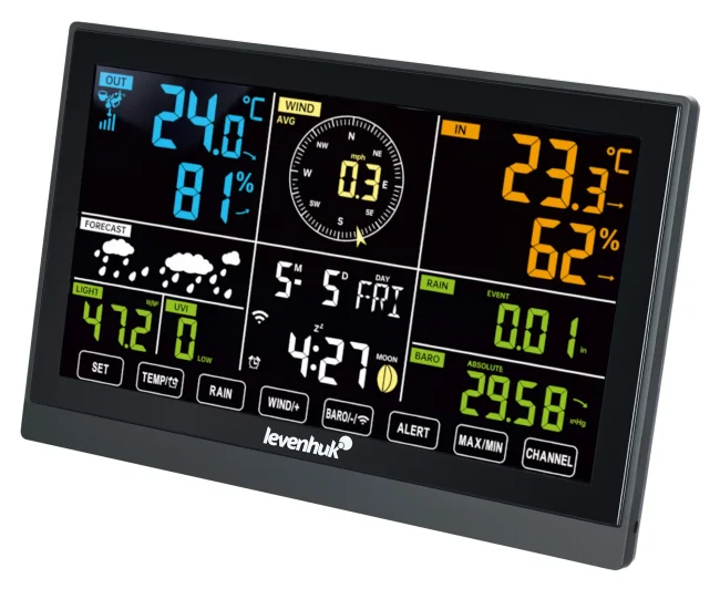 Метеостанция Levenhuk Wezzer PLUS LP150 Метеостанция Levenhuk Wezzer PLUS LP150