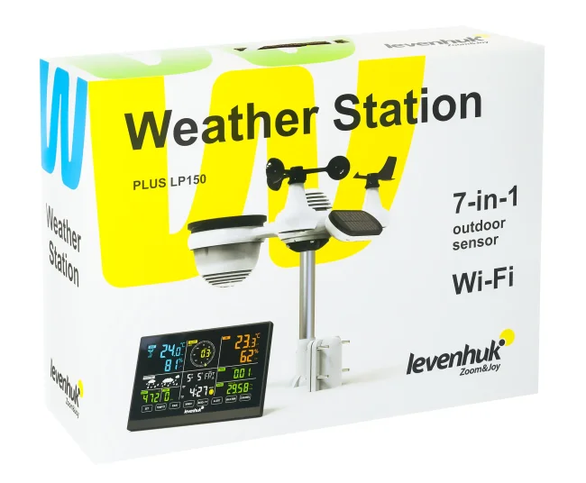Метеостанция Levenhuk Wezzer PLUS LP150 Метеостанция Levenhuk Wezzer PLUS LP150