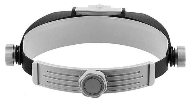 Лупа налобная 1.5/3.0/9.0/11.0/17.0x с подсветкой (2 LED) Kromatech MG81007-TSC