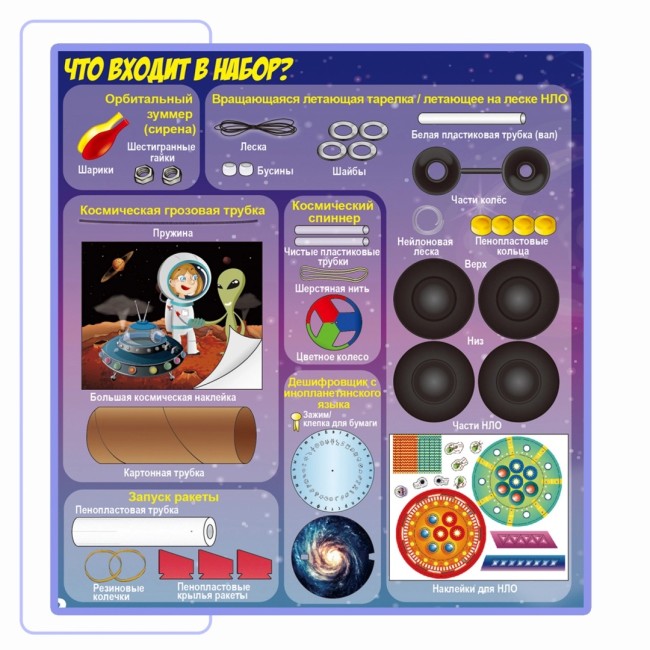 Французские опыты Науки с Буки Bondibon, Космическая лаборатория