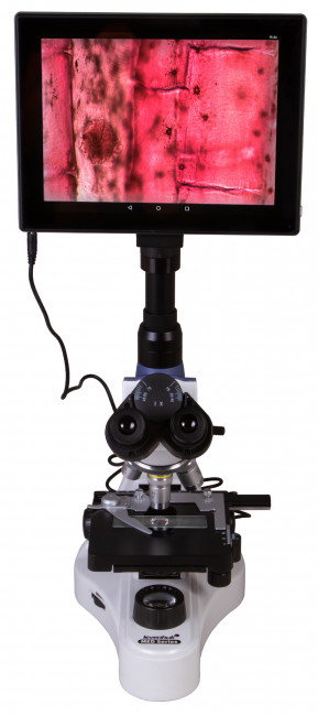 Микроскоп цифровой Levenhuk MED D10T LCD, тринокулярный Микроскоп цифровой Levenhuk MED D10T LCD, тринокулярный