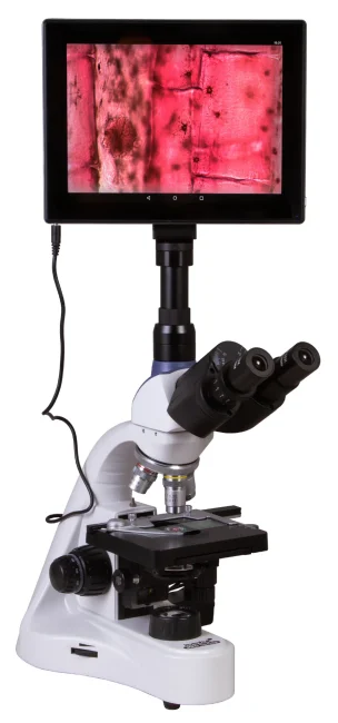 Микроскоп цифровой Levenhuk MED D10T LCD, тринокулярный Микроскоп цифровой Levenhuk MED D10T LCD, тринокулярный