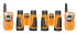 Комплект раций и биноклей Levenhuk LabZZ WTT10 Orange Комплект раций и биноклей Levenhuk LabZZ WTT10 Orange