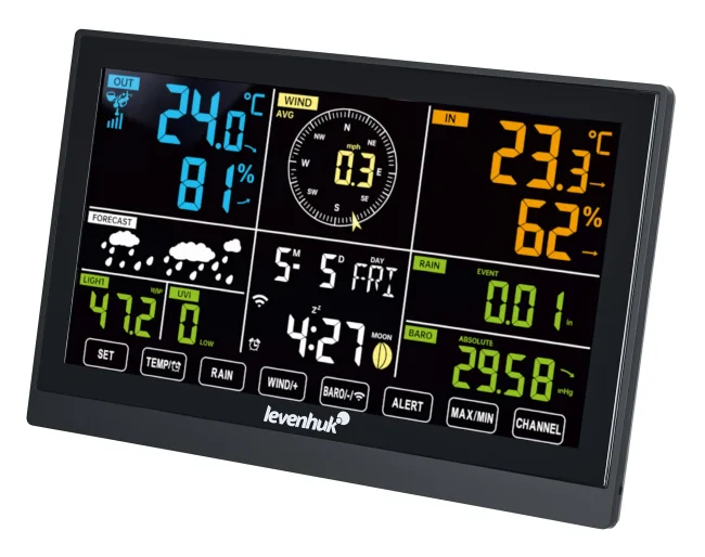 Метеостанция Levenhuk Wezzer PLUS LP140 Метеостанция Levenhuk Wezzer PLUS LP140