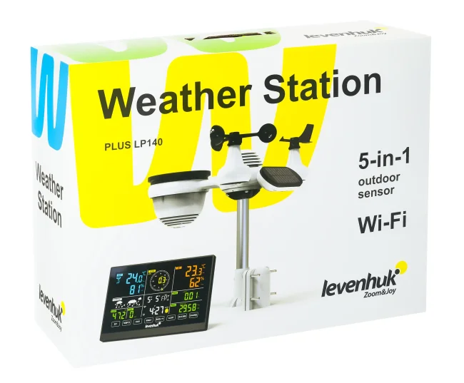 Метеостанция Levenhuk Wezzer PLUS LP140 Метеостанция Levenhuk Wezzer PLUS LP140