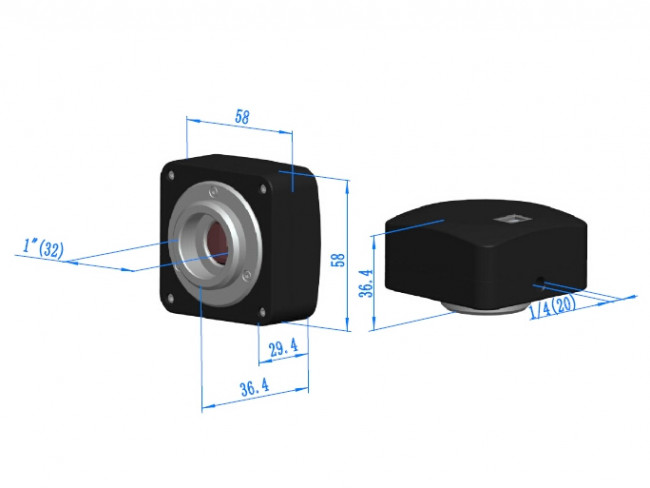 Видеоокуляр ToupCam UA1600CA