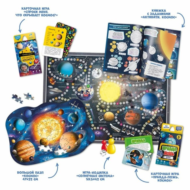 Подарок Геодом Тайны космоса 5 в 1 Подарок Геодом Тайны космоса 5 в 1