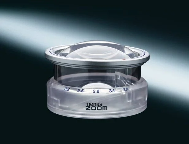 Лупа светопольная Eschenbach menas ZOOM, 65 мм, 2.2х-3.4х Лупа светопольная Eschenbach menas ZOOM, 65 мм, 2.2х-3.4х