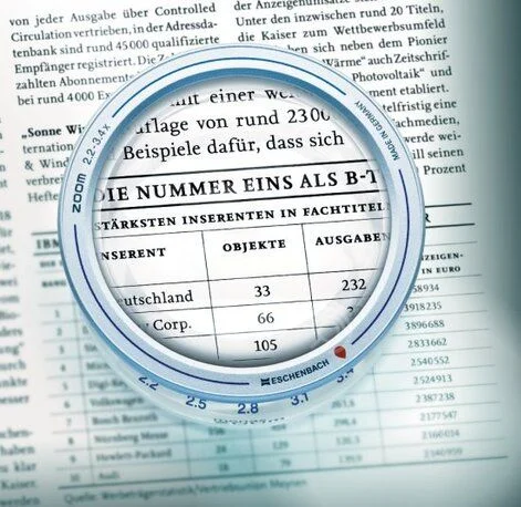 Лупа светопольная Eschenbach menas ZOOM, 65 мм, 2.2х-3.4х Лупа светопольная Eschenbach menas ZOOM, 65 мм, 2.2х-3.4х