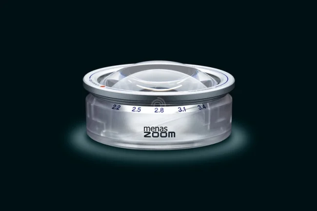 Лупа светопольная Eschenbach menas ZOOM, 65 мм, 2.2х-3.4х Лупа светопольная Eschenbach menas ZOOM, 65 мм, 2.2х-3.4х