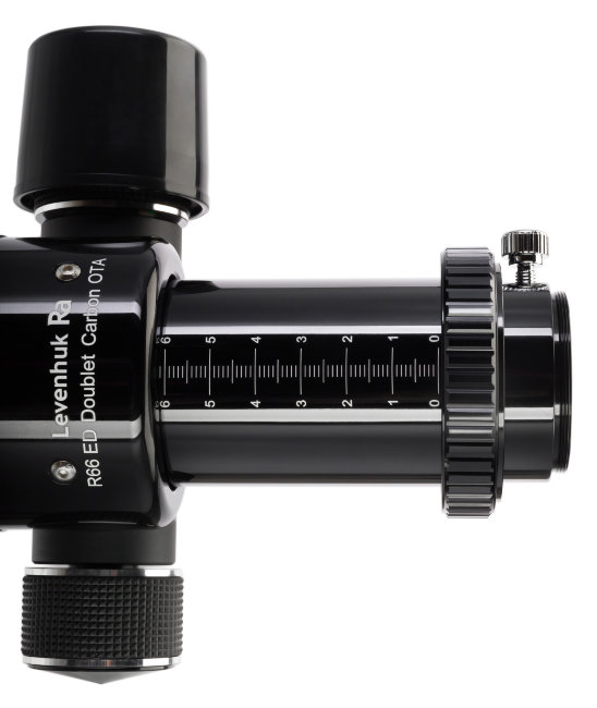 Труба телескопа Levenhuk Ra R66 ED Doublet Carbon OTA Труба телескопа Levenhuk Ra R66 ED Doublet Carbon OTA