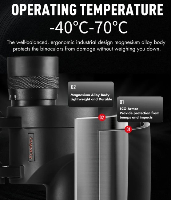 Бинокль Eyeskey Wind ED 6.5x32