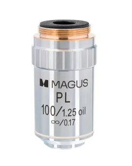 Объектив MAGUS MP100 OIL 100х/1,25 ми Plan∞/0,17