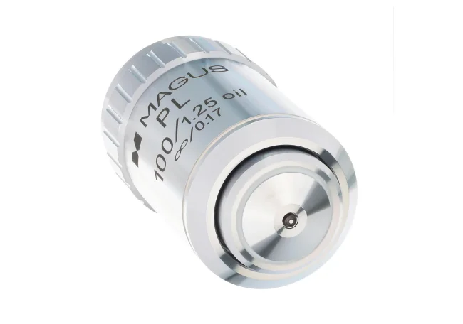 Объектив MAGUS MP100 OIL 100х/1,25 ми Plan∞/0,17