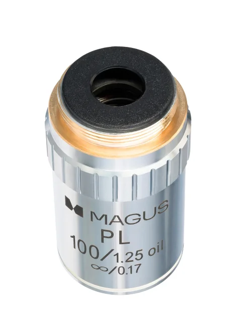 Объектив MAGUS MP100 OIL 100х/1,25 ми Plan∞/0,17