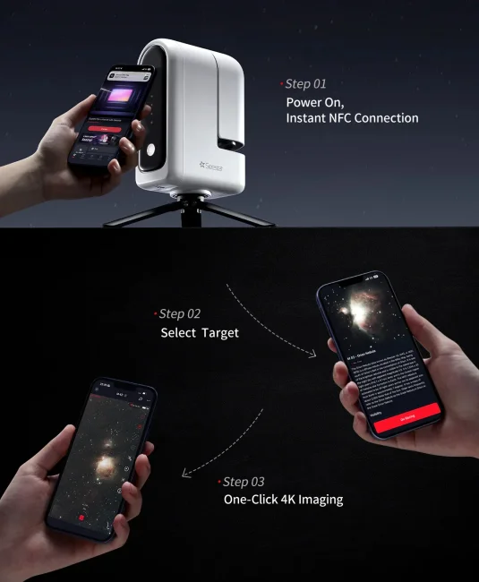 Смарт-телескоп ZWO Seestar S30 Pro Смарт-телескоп ZWO Seestar S30 Pro