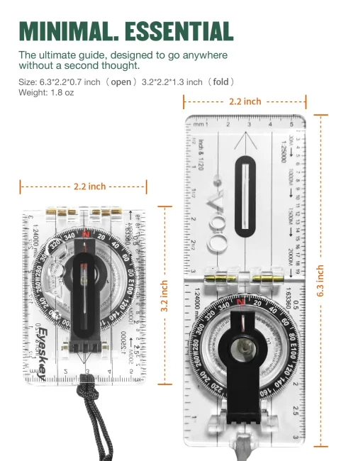 Компас туристический Eyeskey EK40-2B Компас туристический Eyeskey EK40-2B